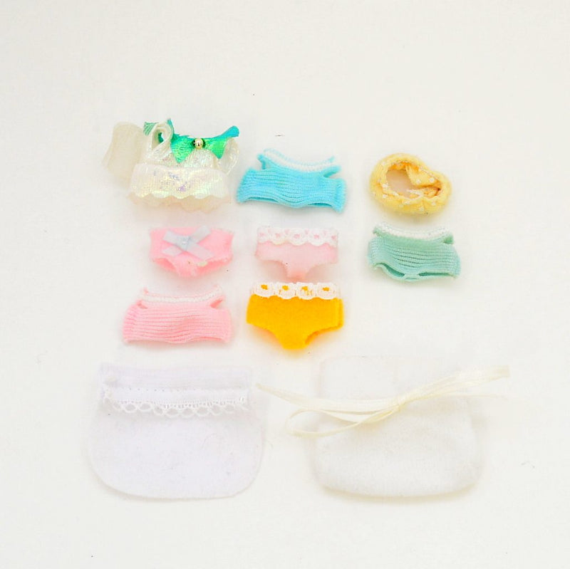[Used] CLOTHING SET FOR BABY Epoch Japan Sylvanian Families