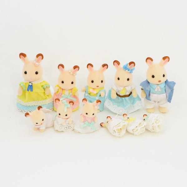 [Used] 35th Anniversary CELEBRATION CHOCOLATE RABBIT SET Sylvanian Families