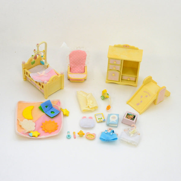 [Used] CHILD ROOM SET Calico Clitters Epoch JAPAN Sylvanian Families
