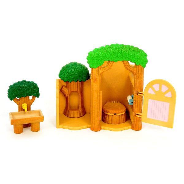 [Used] REFLESHING TOILET SET S-04 Japan Sylvanian Families