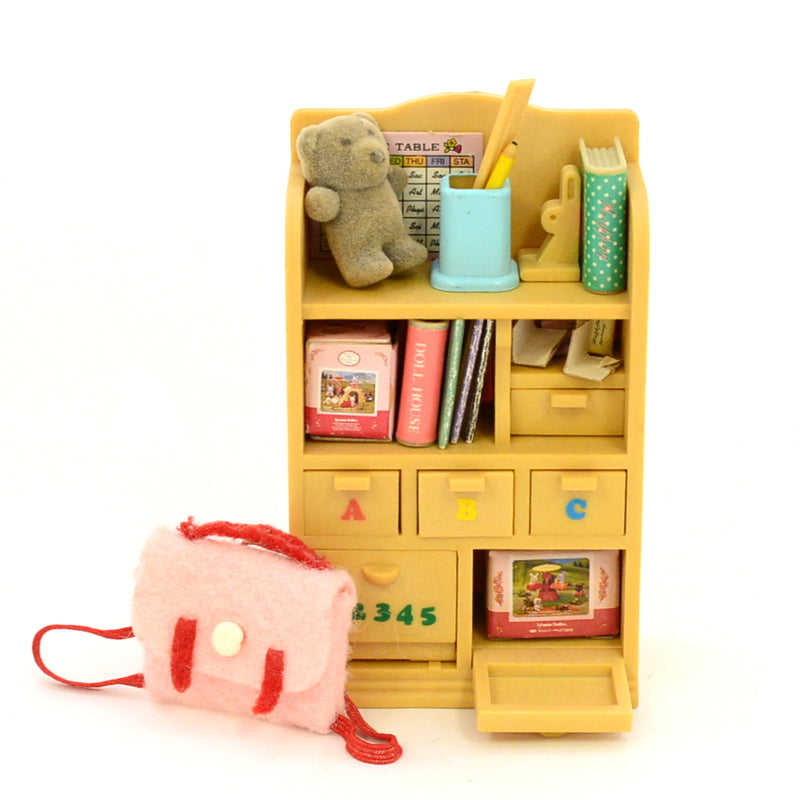 [Used] RACK FOR CHILD ROOM KA-63 Epoch Japan 1987 Sylvanian Families