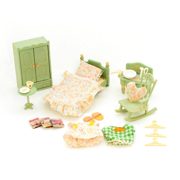 [Used] BEDROOM SET Epoch Japan Sylvanian Families