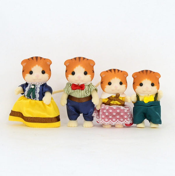[Used] MAPLE CAT FAMILY FS-30 Epoch Japan  Sylvanian Families