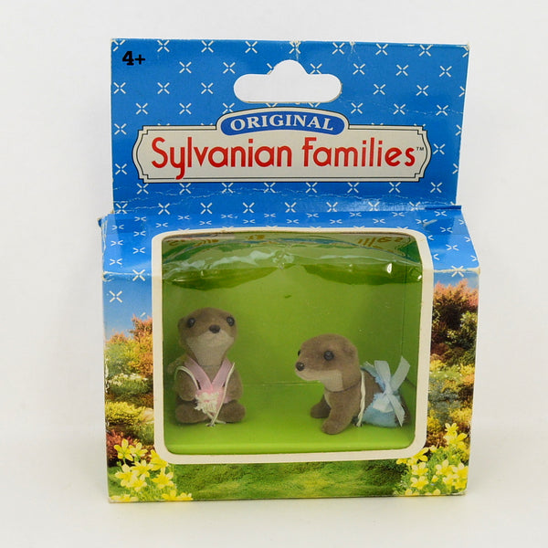 [Used] OTTER BABY TWINS 4062 Epoch Sylvanian Families