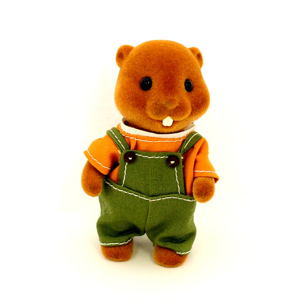 [Used] BEAVER FATHER 1986 Epoch Japan Sylvanian Families