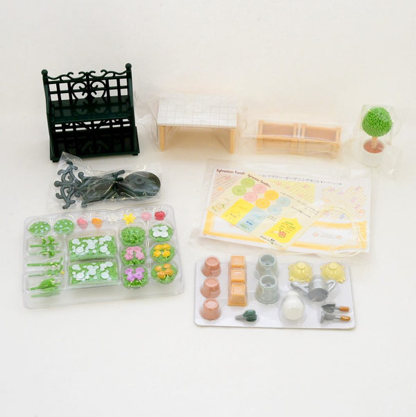 [Used] FLOWER GARDENING SET MI-63 Retired Epoch Sylvanian Families