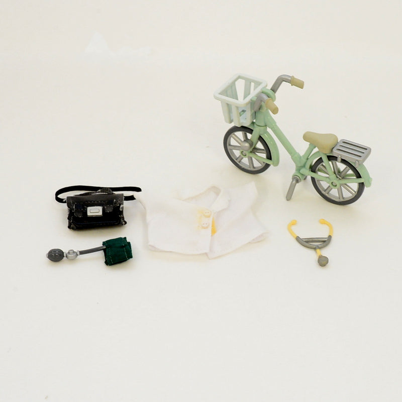 [Used] DOCTOR'S BIKE SET H-09 Epoch Japan Sylvanian Families