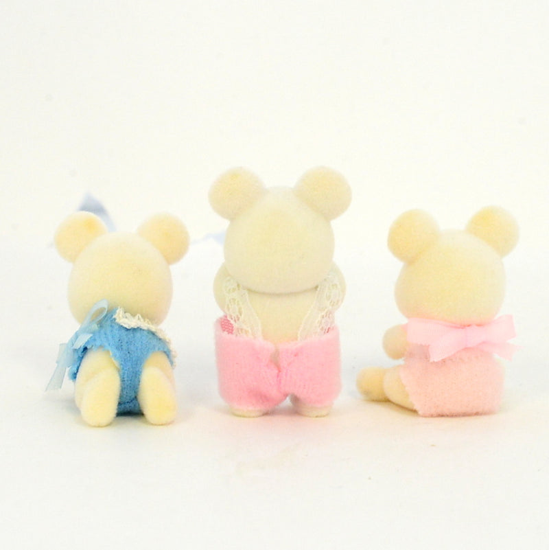 [Used] WHITE MOUSE BABIES  Epoch Japan Sylvanian Families