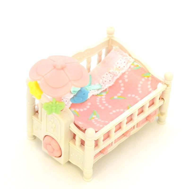 [Used] BABY BED with SPINNING MOBILE KA-218 2020 Sylvanian Families