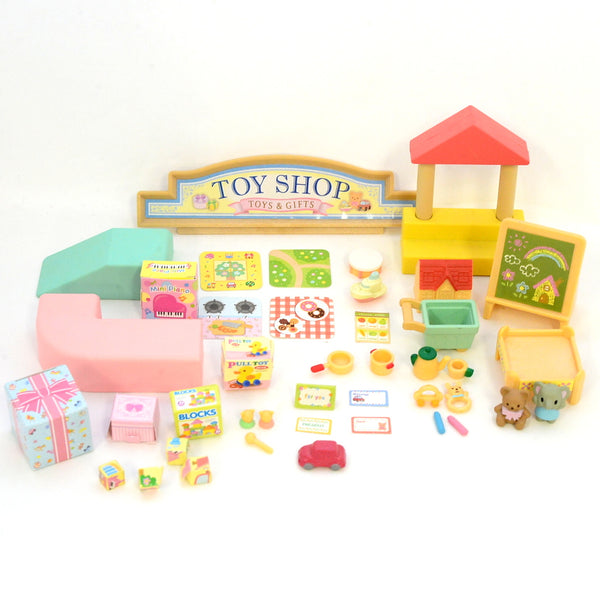 [Used] ITEM SET FOR TOY SHOP Epoch Sylvanian Families