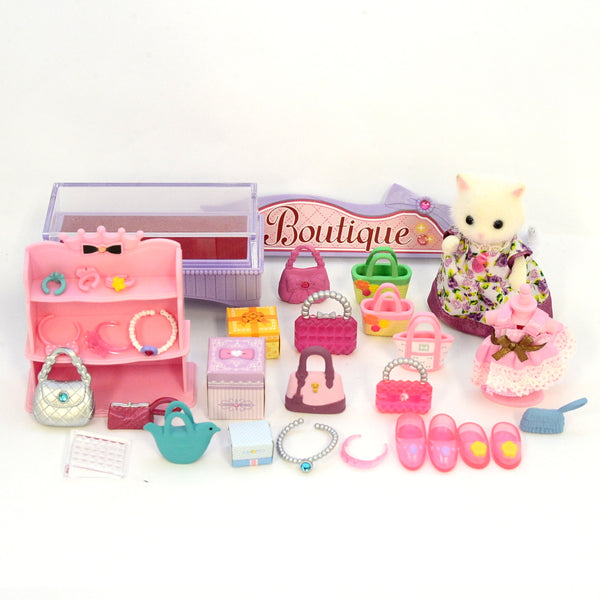 [Used] ITEM SET FOR BOUTIQUE Epoch Sylvanian Families