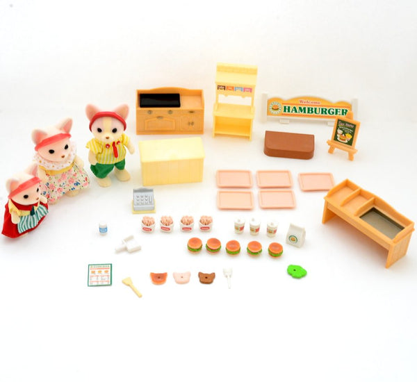 [Used] HUMBERGER SHOP ITEMS Calico Clitters Epoch Japan Sylvanian Families
