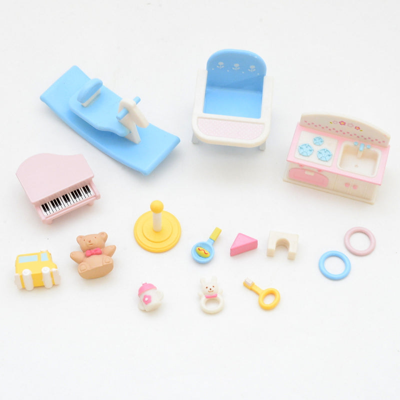 [Used] BABY TOY SET KA-211 Epoch Sylvanian Families