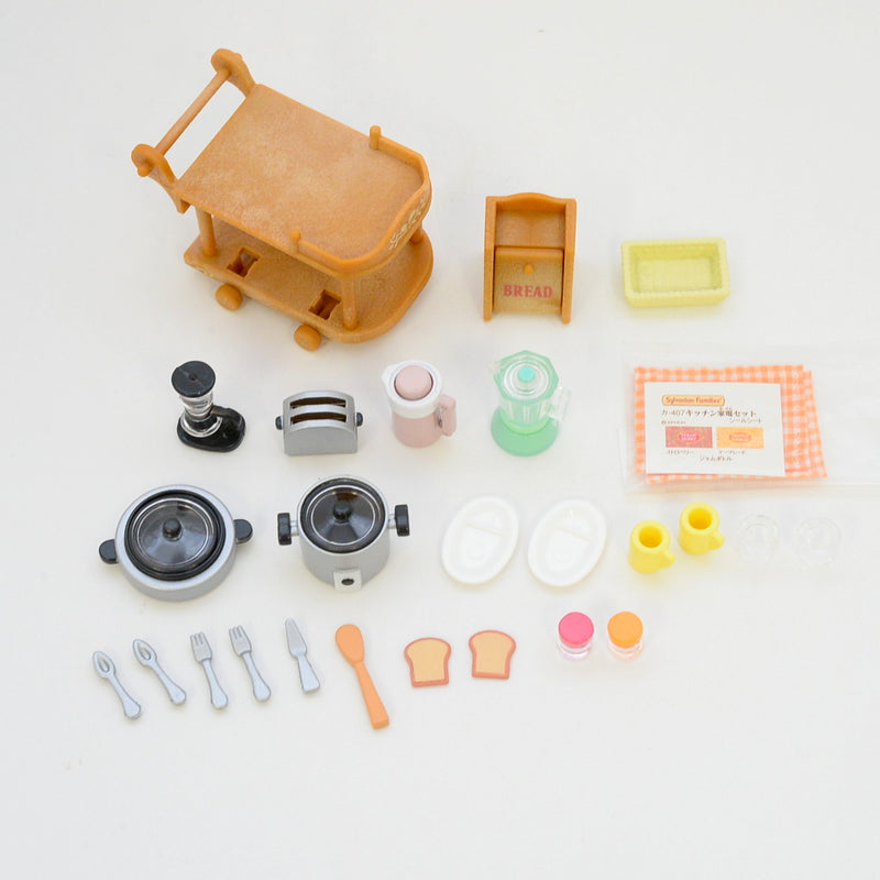 [Used] KITCHEN APPLIANCES SET KA-407 Epoch Sylvanian Families