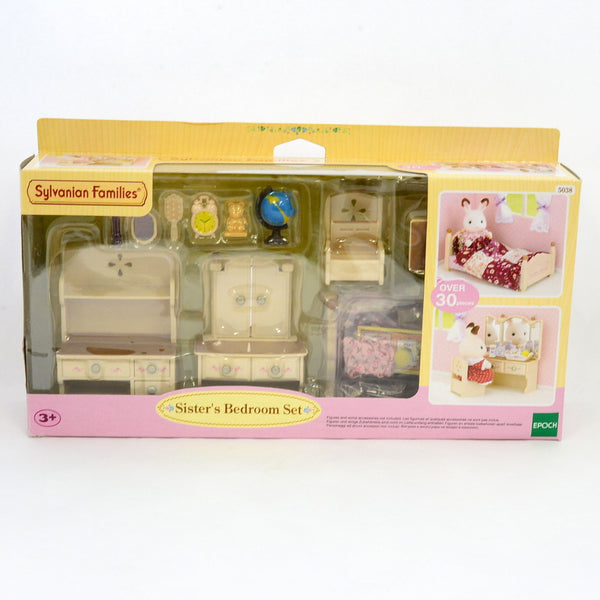 [Used] SISTER'S BEDROOM SET 5038 Epoch EU Sylvanian Families