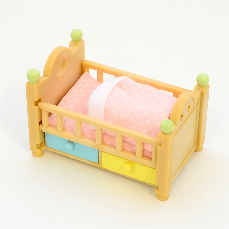 [Used] BABY BED SET Epoch KA-111 2000 Sylvanian Families