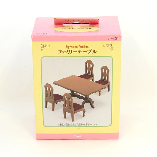 [Used] FAMILY TABLE KA-401 Epoch Japan Sylvanian Families