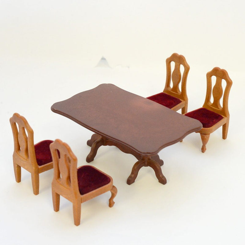 [Used] FAMILY TABLE KA-401 Epoch Japan Sylvanian Families