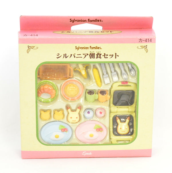 [Used] BREAKFAST SET KA-414 Epoch Sylvanian Families