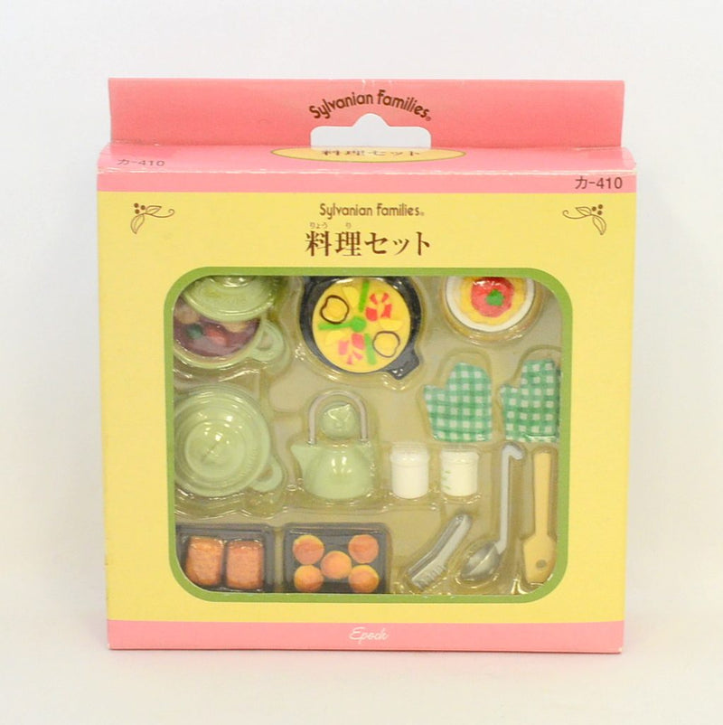 [Used] COOKING SET KA-410 Epoch Sylvanian Families