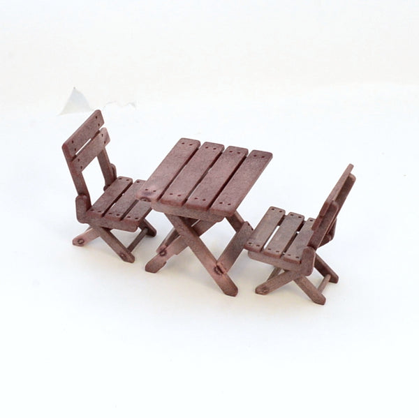 [Used] GARDEN TABLE SET KA-601 Epoch Japan Sylvanian Families