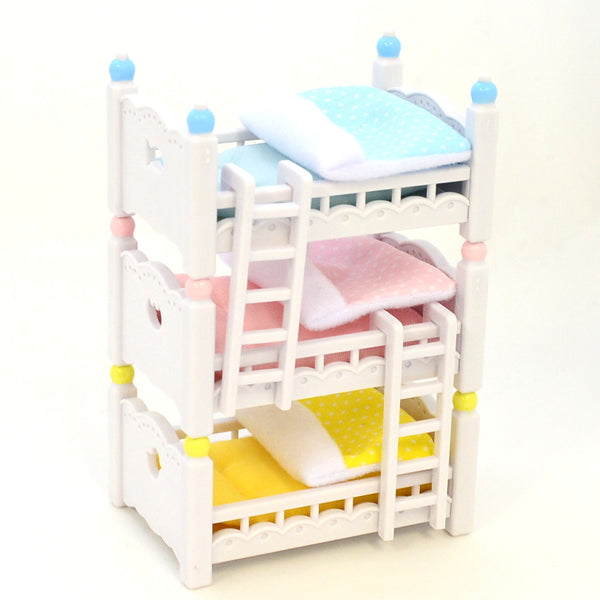 [Used] BABY 3 BUNK BED KA-213 Epoch Sylvanian Families