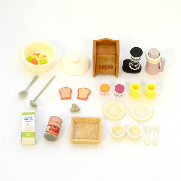 [Used] COOKING SET Epoch Japan Sylvanian Families