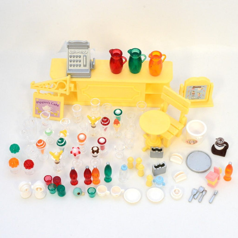 [Used] CAFE TABLE SET Epoch Japan Sylvanian Families