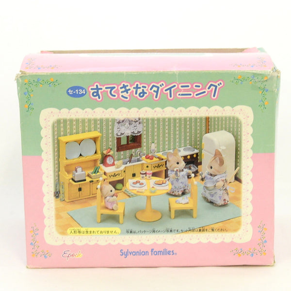 [Used] Retired DINING ROOM SET SE-134 Epoch Sylvanian Families