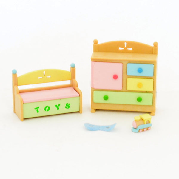 [Used] BABY FURNITURE SET FOR BABY KA-78 Retired Sylvanian Families