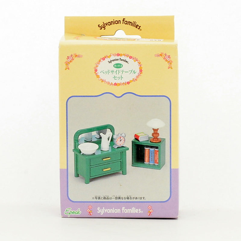 [Used] BEDSIDE TABLE SET Epoch Japan2000 Sylvanian Families