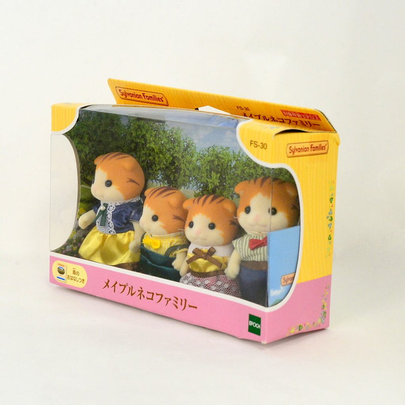 [Used] MAPLE CAT FAMILY FS-30 Epoch Japan  Sylvanian Families