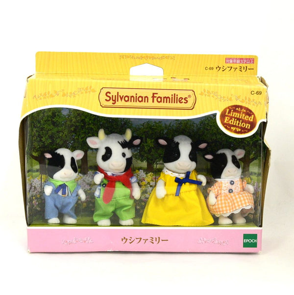 [Used] COW FAMILY  C-69 Epoch Japan Sylvanian Families