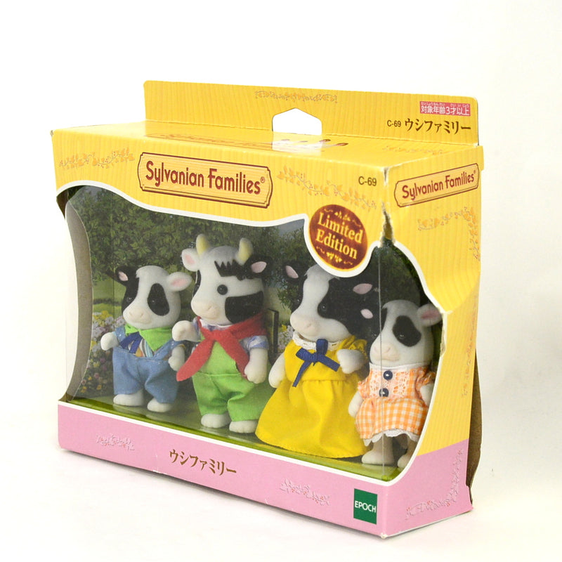 [Used] COW FAMILY  C-69 Epoch Japan Sylvanian Families