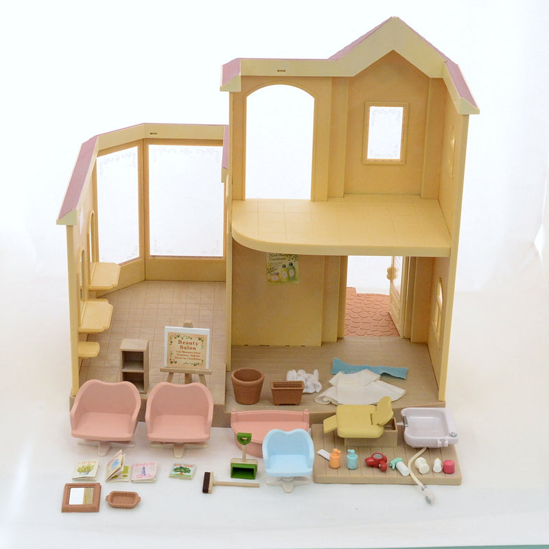 [Used] FOREST BEAUTY PARLOR SALON Fu-01 Japan Sylvanian Families