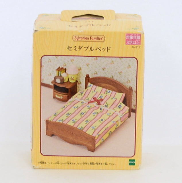 [Used] SEMI-DOUBLE BED FOR BEDROOM KA-512 Epoch Sylvanian Families