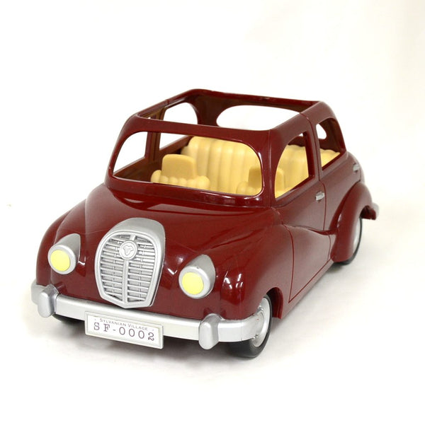 [Used] RED FAMILY CAR V-01 Epoch Sylvanian Families