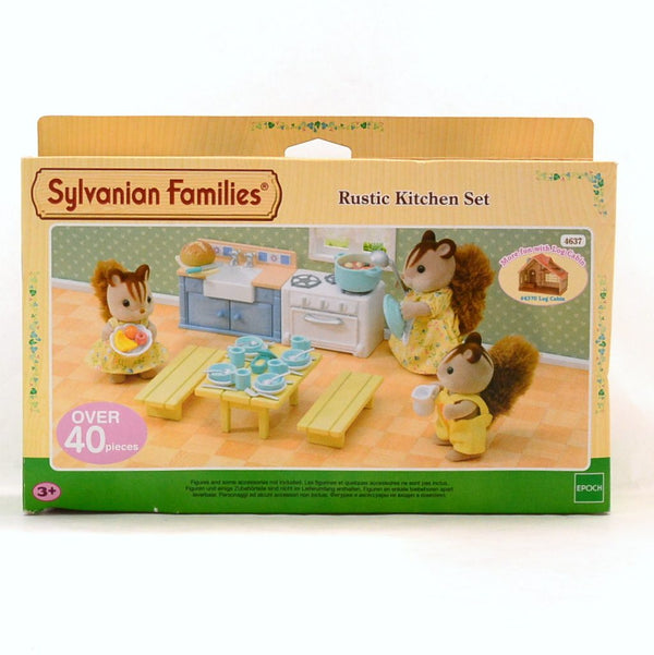 [Used] RUSTIC KITCHEN SET 4637 Epoch Sylvanian Families