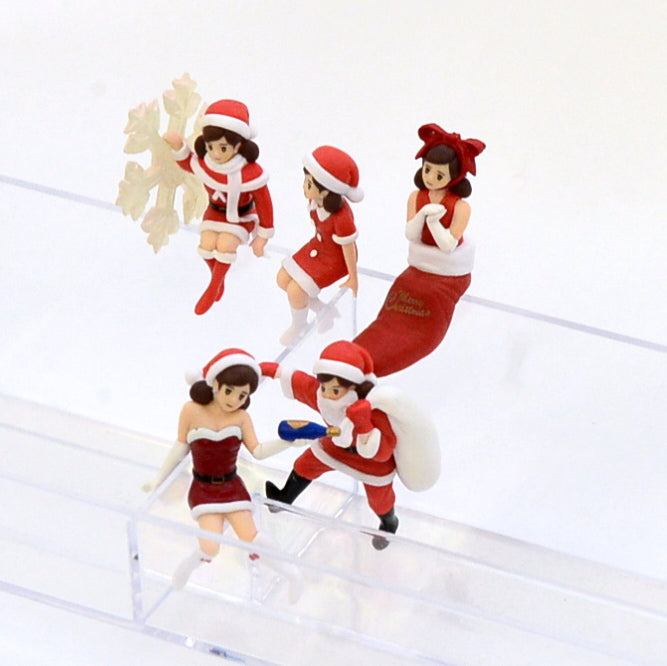 Kitan Club Capsules Toy Fuchiko On Rim Of The Cup Kitan club