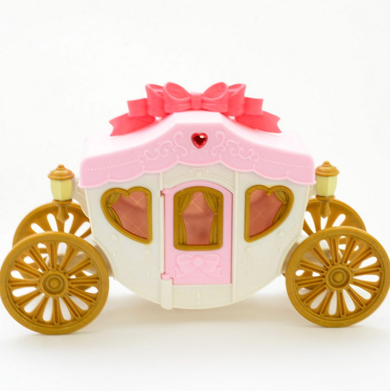 [Used] CHOCOLATE RABBIT BABY FANCY CARRIAGE KO-68 Sylvanian Families