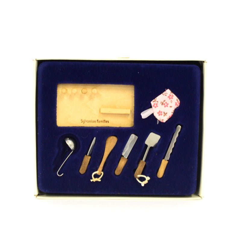 [Used] Retired KITCHEN KNIVES SET KA-32 Japan Sylvanian Families