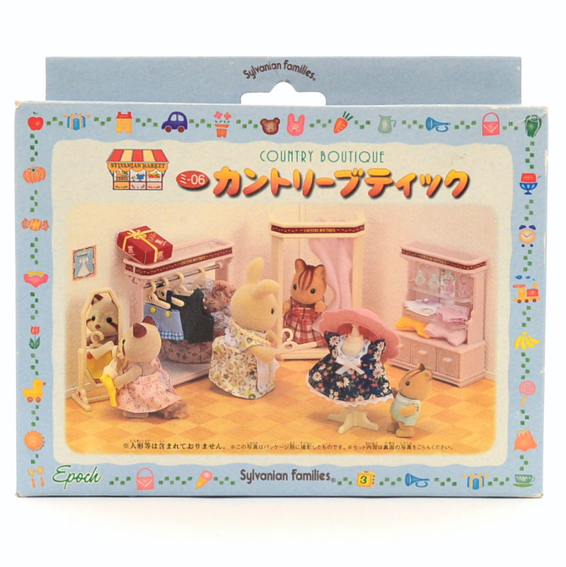 [Used] COUNTRY BOUTIQUE Epoch MI-06 Complete set Epoch Calico Sylvanian Families