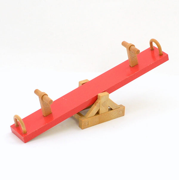 [Used] RED SEESAW KO-07 Epoch Sylvanian Families