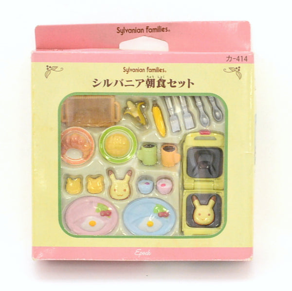 [Used] BREAKFAST SET KA-414 Epoch Sylvanian Families