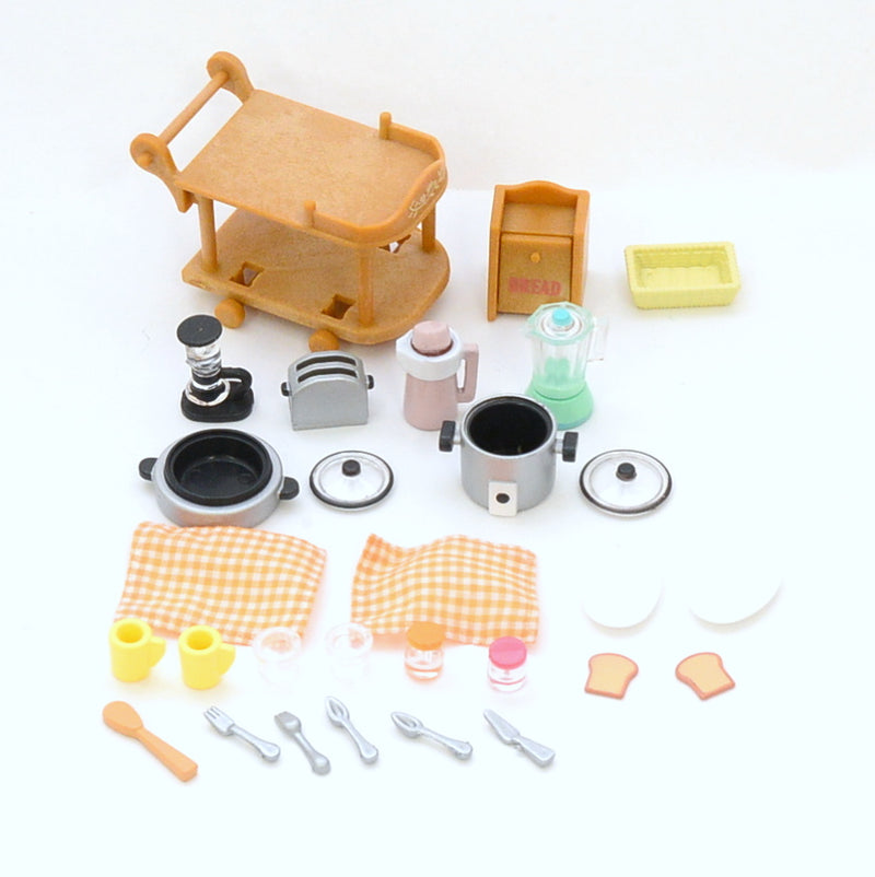 [Used] KITCHEN APPLIANCES SET KA-407 Epoch Sylvanian Families