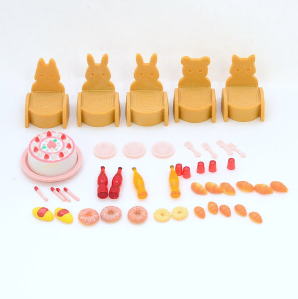 [Used] BABIES PARTY SET KO-29 Japan Epoch Sylvanian Families