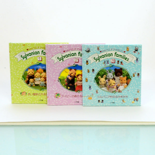 [Used] THREE PICTURE BOOKS Epoch Sylvanian Families