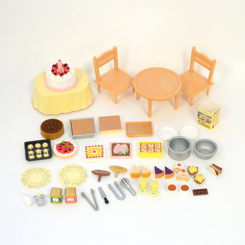 [Used] SMALL PARTS FOR CAKE SHOP Epoch Japan Sylvanian Families