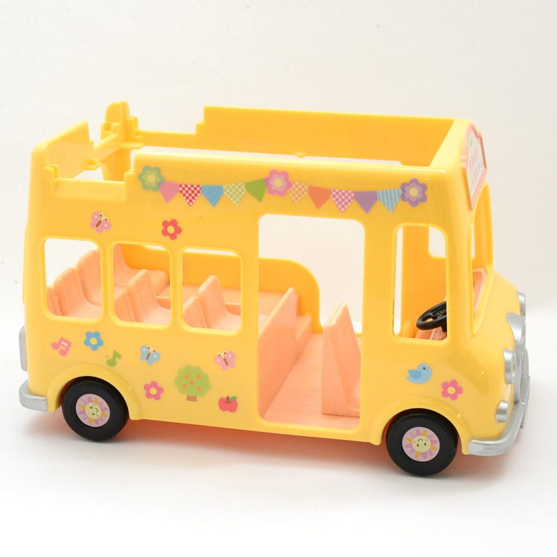 [Used] KINDERGARTEN DOUBLE-DECKER SCHOOL BUS S-51 Sylvanian Families