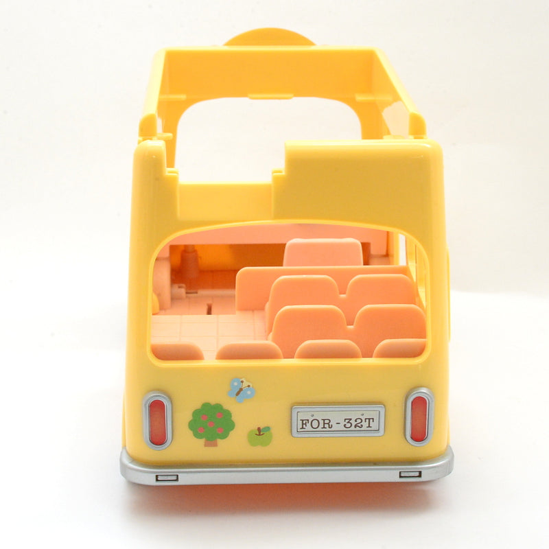 [Used] KINDERGARTEN DOUBLE-DECKER SCHOOL BUS S-51 Sylvanian Families